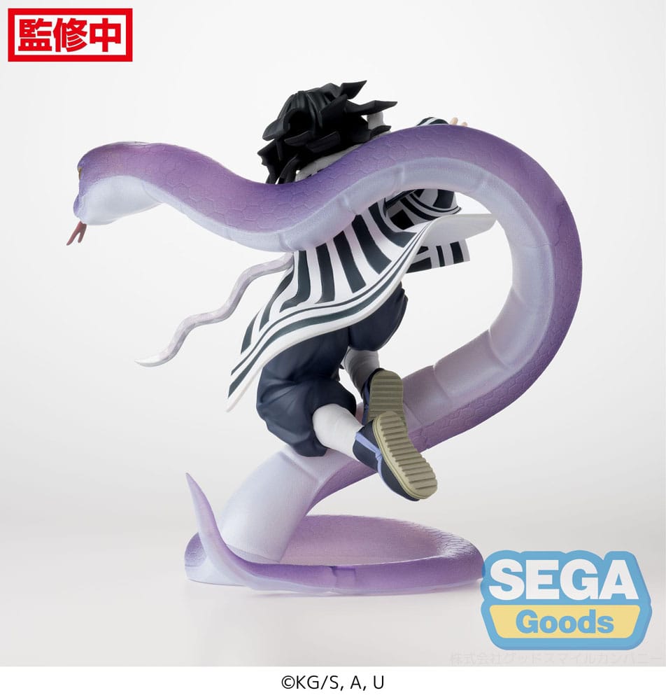 Demon Slayer: Kimetsu no Yaiba Xross Link Anime PVC Figur Obanai Iguro Hashira Training Arc 14 cm Sega