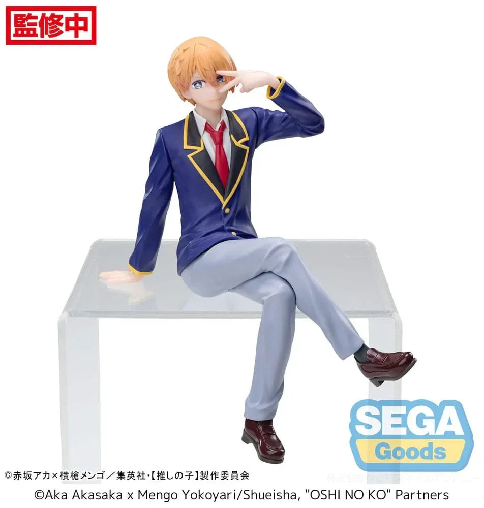 Oshi No Ko PM Perching PVC-statyn Aqua Uniform 14 cm Sega