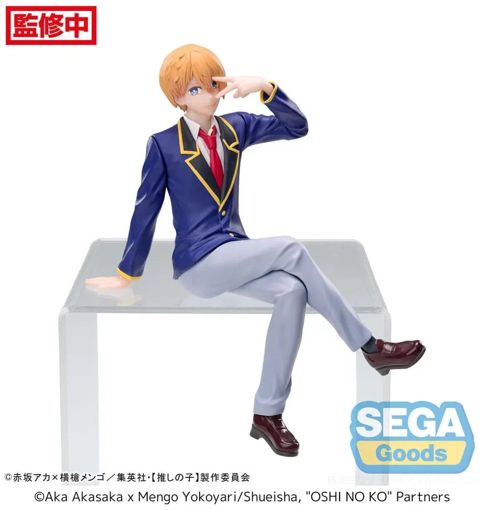Oshi No Ko PM Perching PVC-statyn Aqua Uniform 14 cm Sega