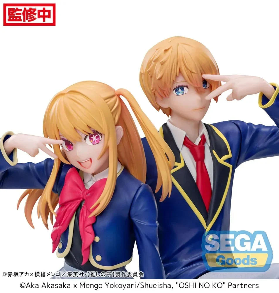 Oshi No Ko PM Perching PVC-statyn Aqua Uniform 14 cm Sega