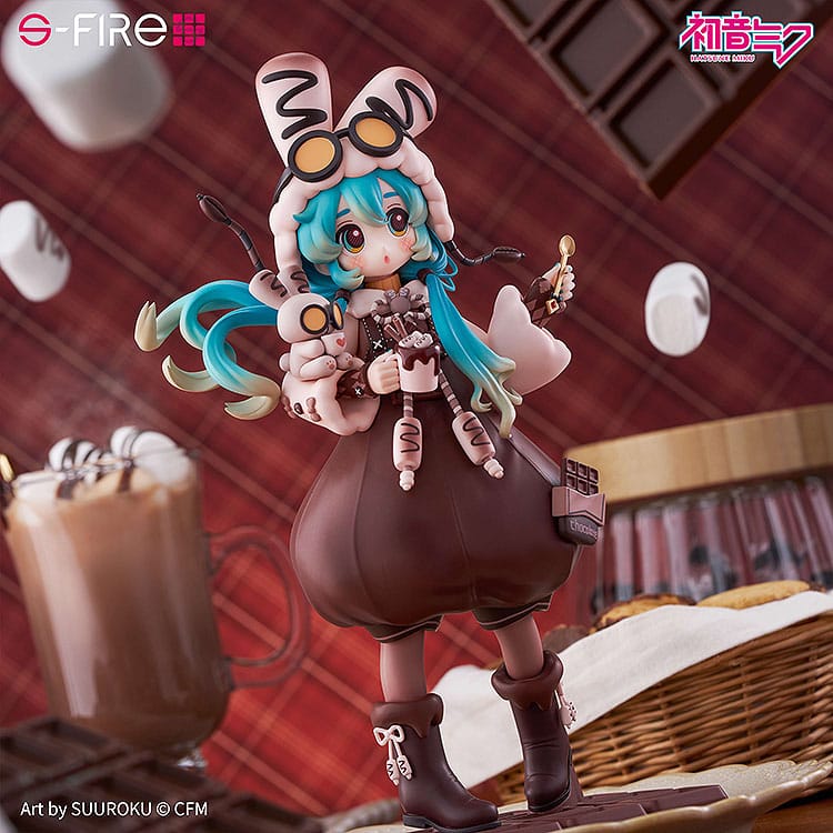 Character Vocal Series 01: Hatsune Miku PVC Figur - Hatsune Miku Marshmallow Hot Cocoa 22 cm Sega
