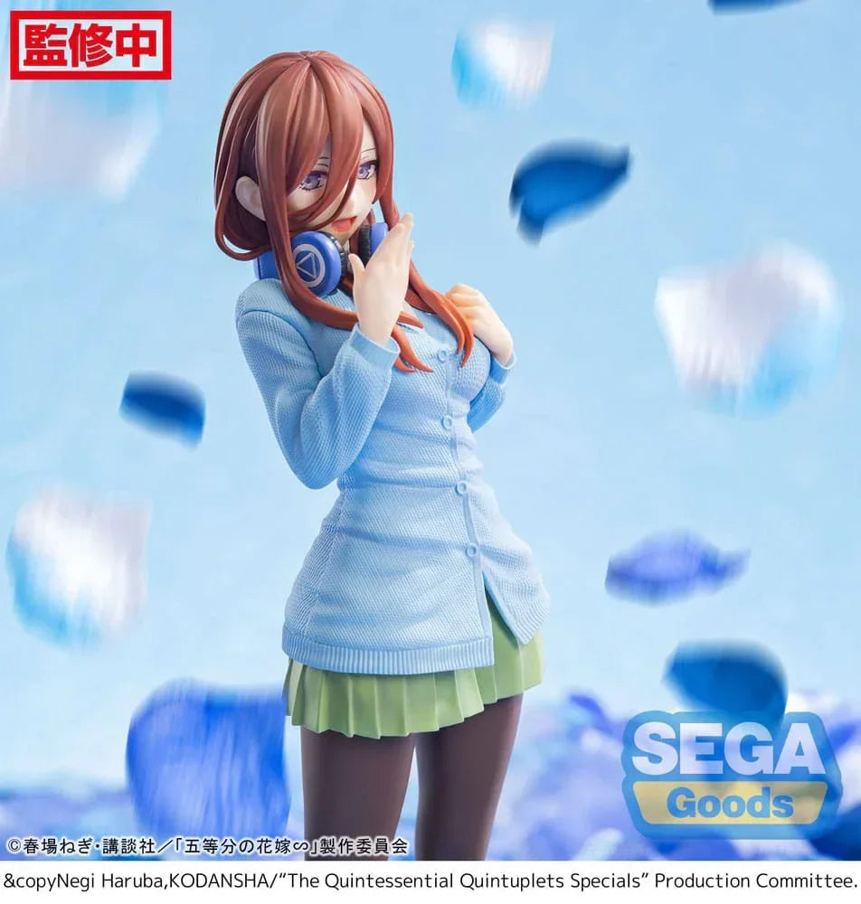 The Quintessential Quintuplets Specials Luminasta PVC Statue Miku Nakano 20 cm Sega
