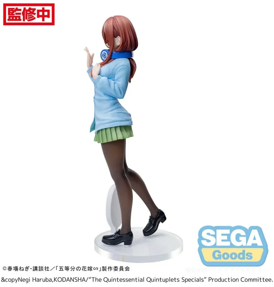 The Quintessential Quintuplets Specials Luminasta PVC Statue Miku Nakano 20 cm Sega