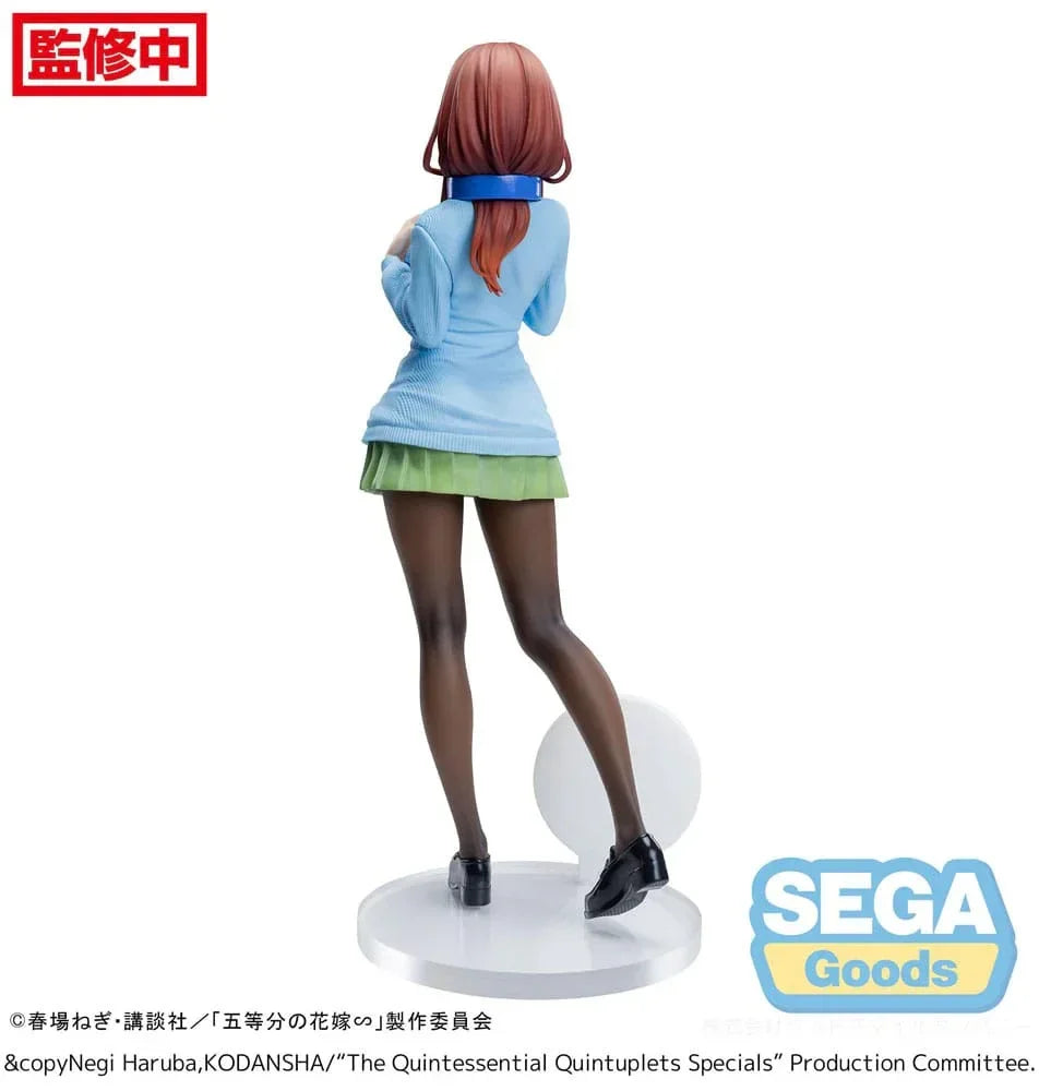 The Quintessential Quintuplets Specials Luminasta PVC Statue Miku Nakano 20 cm Sega