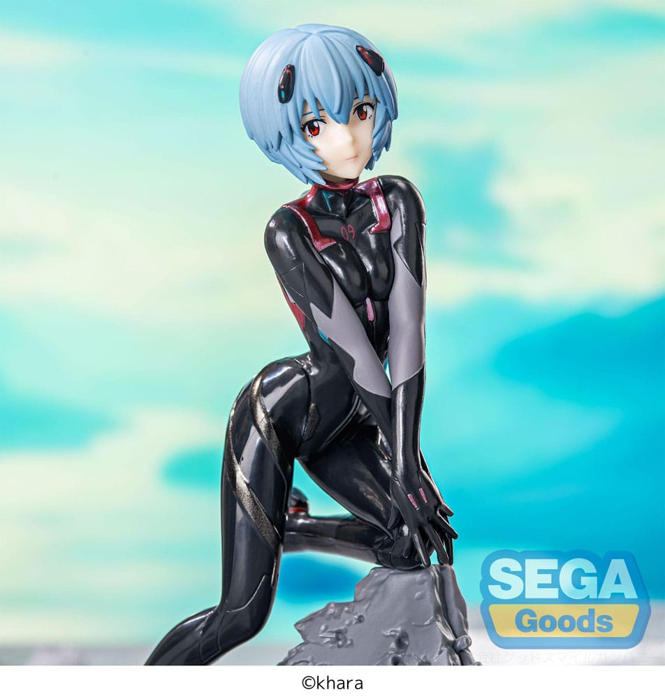 Evangelion: 3.0+1.0 Thrice Upon a Time PVC Statue - Rei Ayanami 30th Anniversary 19 cm Sega