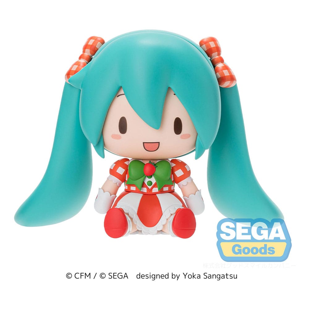 Character Vocal Series 01: Hatsune Miku Fuwa Petit Chibi Figur - Lovely Strawberry Sega