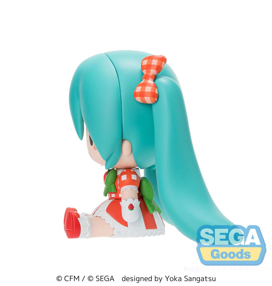 Character Vocal Series 01: Hatsune Miku Fuwa Petit Chibi Figur - Lovely Strawberry Sega