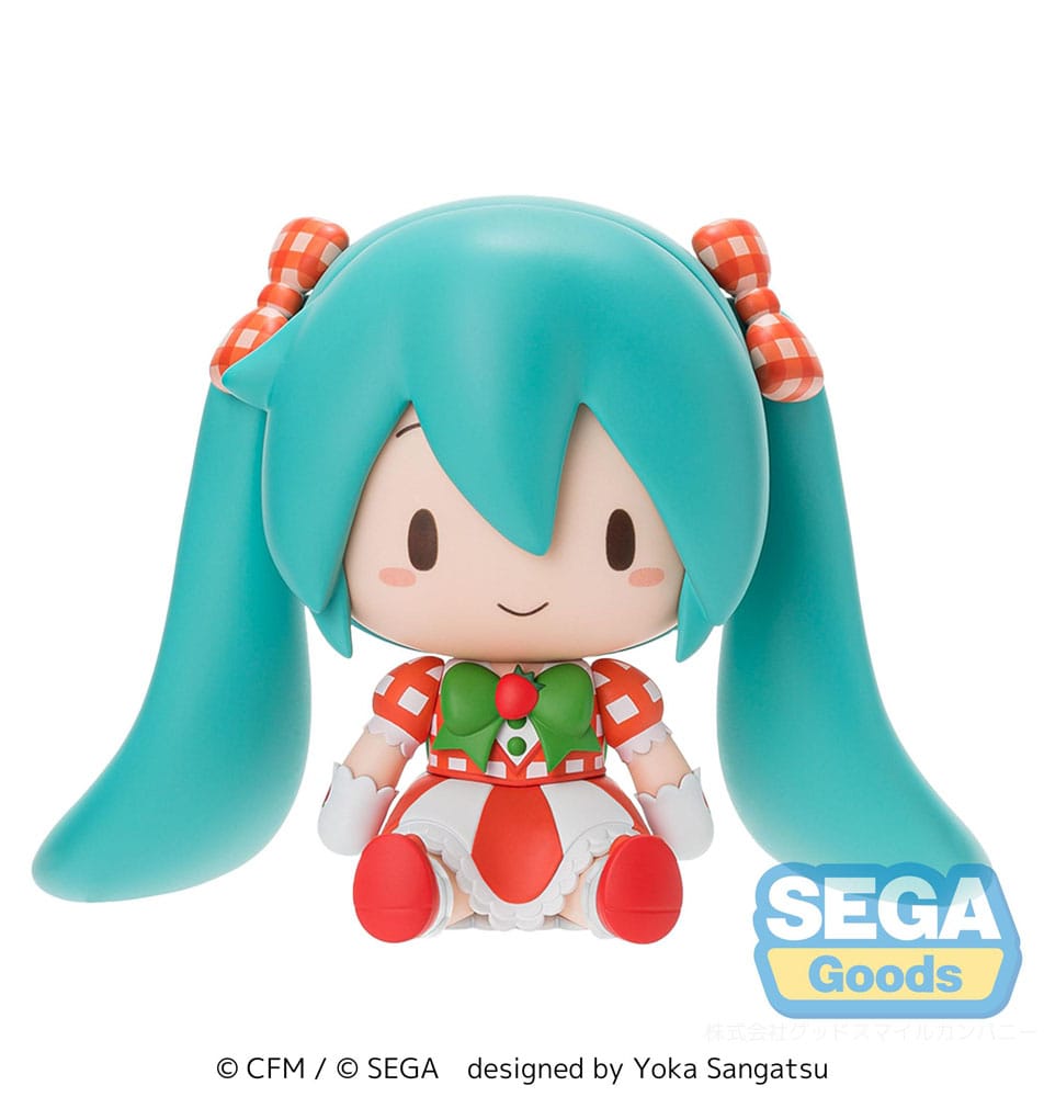Character Vocal Series 01: Hatsune Miku Fuwa Petit Chibi Figur - Lovely Strawberry Sega