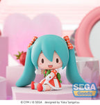 Character Vocal Series 01: Hatsune Miku Fuwa Petit Chibi Figur - Lovely Strawberry Sega