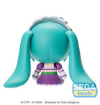 Character Vocal Series 01: Hatsune Miku Fuwa Petit Chibi Figur – Sparkly Purple 8 cm Sega
