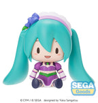 Character Vocal Series 01: Hatsune Miku Fuwa Petit Chibi Figur – Sparkly Purple 8 cm Sega
