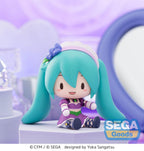 Character Vocal Series 01: Hatsune Miku Fuwa Petit Chibi Figur – Sparkly Purple 8 cm Sega