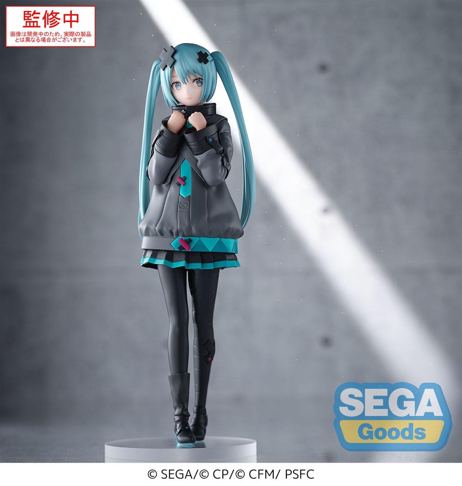 Colorful Stage! The Movie: En Miku som inte kan sjunga Luminasta PVC Figur Shuttered Sekai Hatsune Miku 20 cm Sega