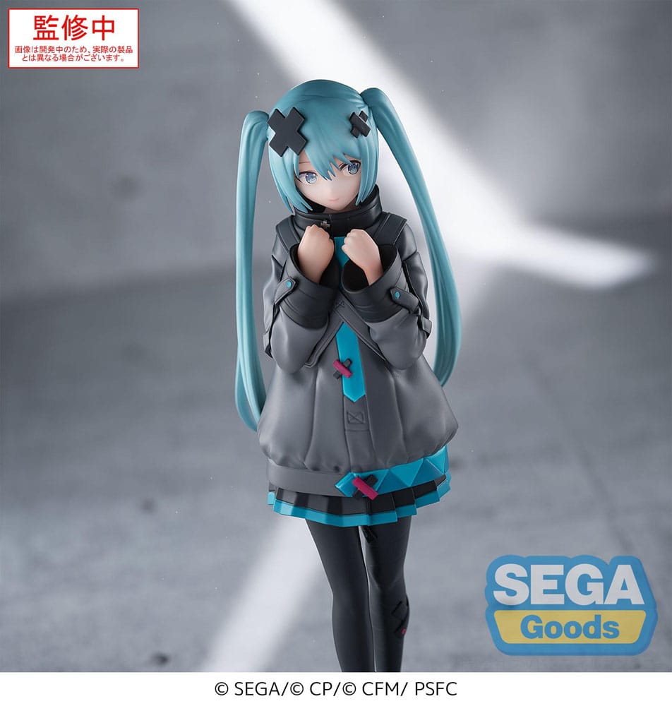 Colorful Stage! The Movie: En Miku som inte kan sjunga Luminasta PVC Figur Shuttered Sekai Hatsune Miku 20 cm Sega