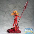 Evangelion: 3.0+1.0 Thrice Upon a Time Luminasta PVC Figur Asuka Shikinami Langley x Spear of Longinus 20 cm Sega