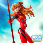 Evangelion: 3.0+1.0 Thrice Upon a Time Luminasta PVC Figur Asuka Shikinami Langley x Spear of Longinus 20 cm Sega