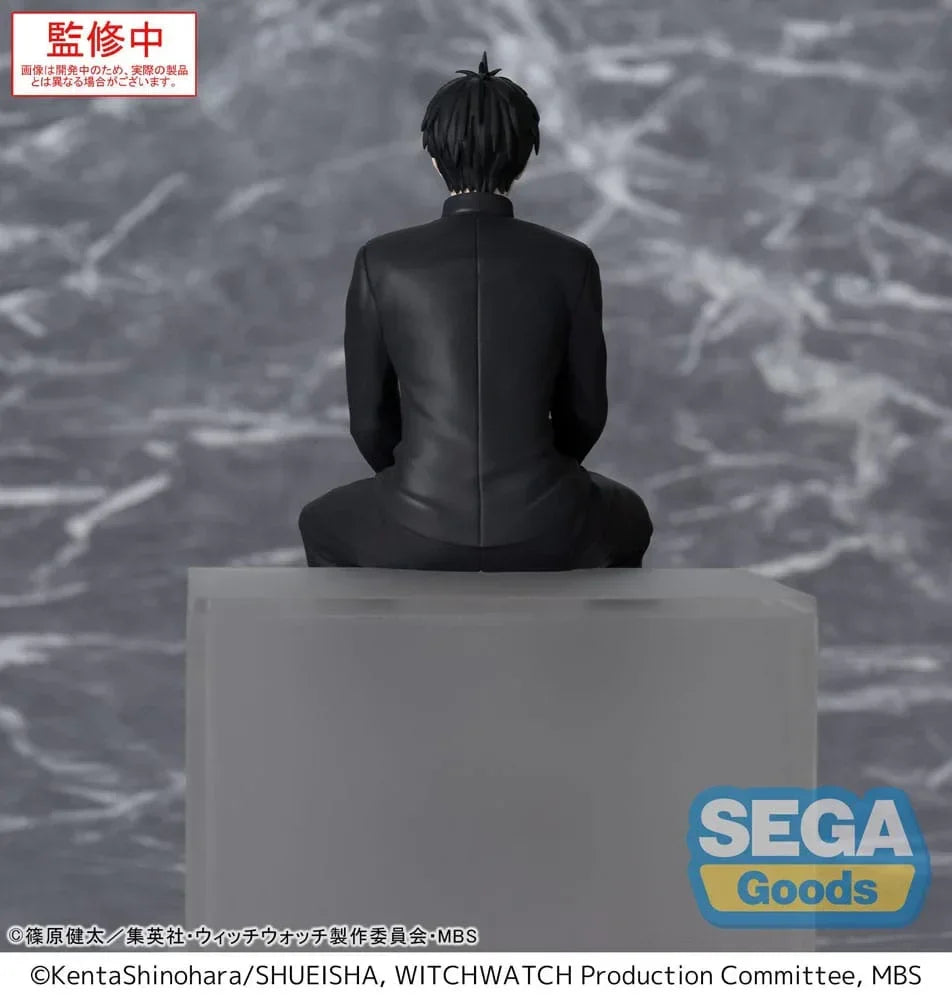Witch Watch PM Perching PVC Figur Morihito Otogi 14 cm Sega