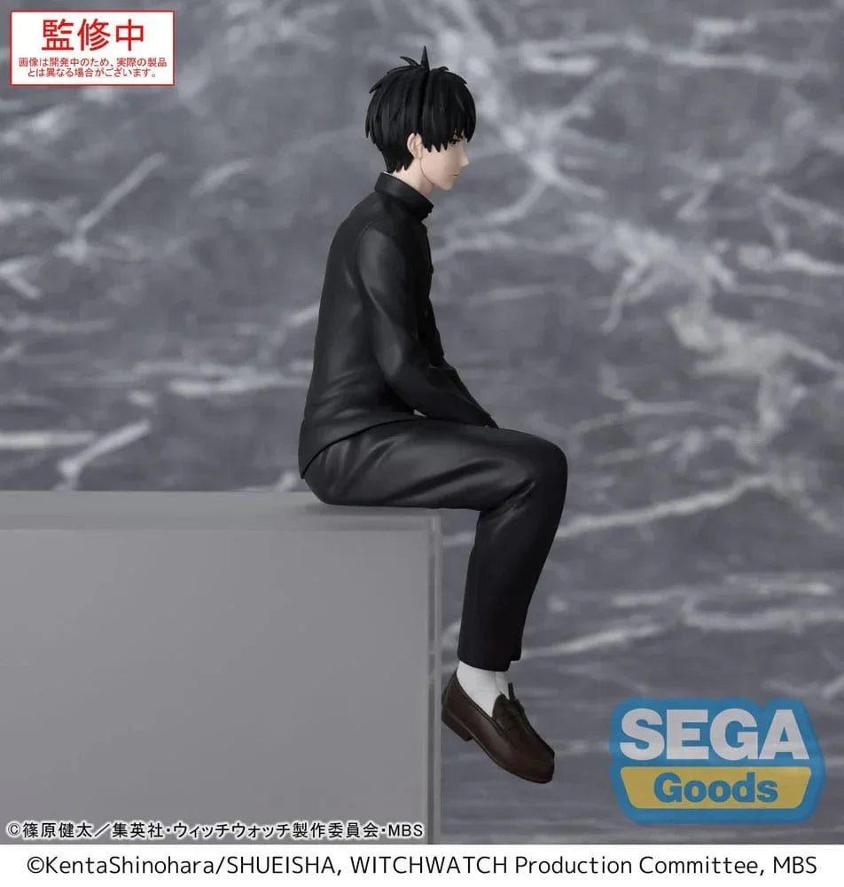 Witch Watch PM Perching PVC Figur Morihito Otogi 14 cm Sega