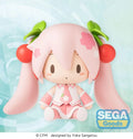 Character Vocal Series 01: Hatsune Miku Fuwa Petit Chibi Figur Sakura Miku 8 cm Sega
