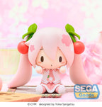Character Vocal Series 01: Hatsune Miku Fuwa Petit Chibi Figur Sakura Miku 8 cm Sega