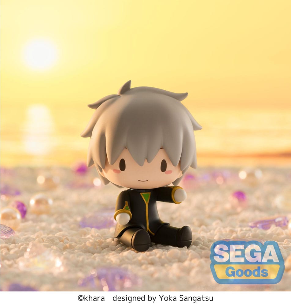 Evangelion: 3.0+1.0 Thrice Upon a Time Fuwa Petit Chibi Figur Kaworu i Kommanderdräkt 8 cm Sega