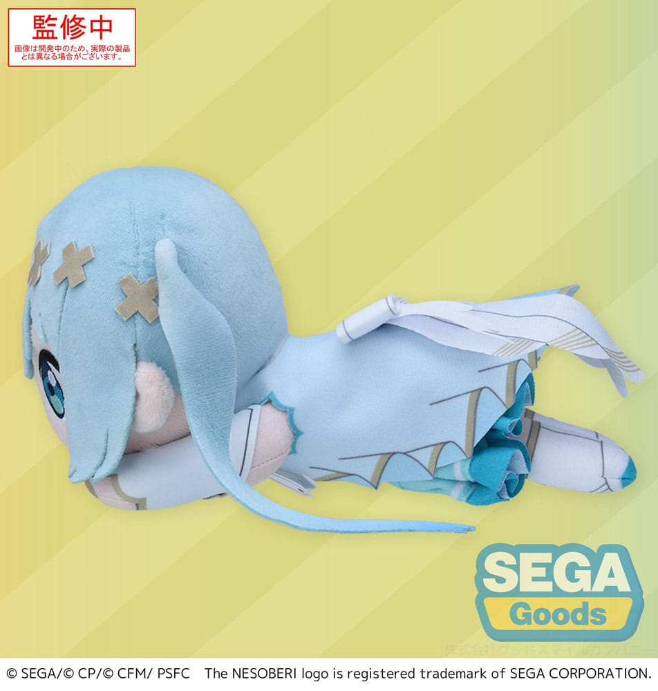 COLORFUL STAGE! The Movie: En Miku som Inte Kan Sjunga Nesoberi Lay-Down Gosedjur Hatsune Miku Unshuttered Sekai 16 cm Sega