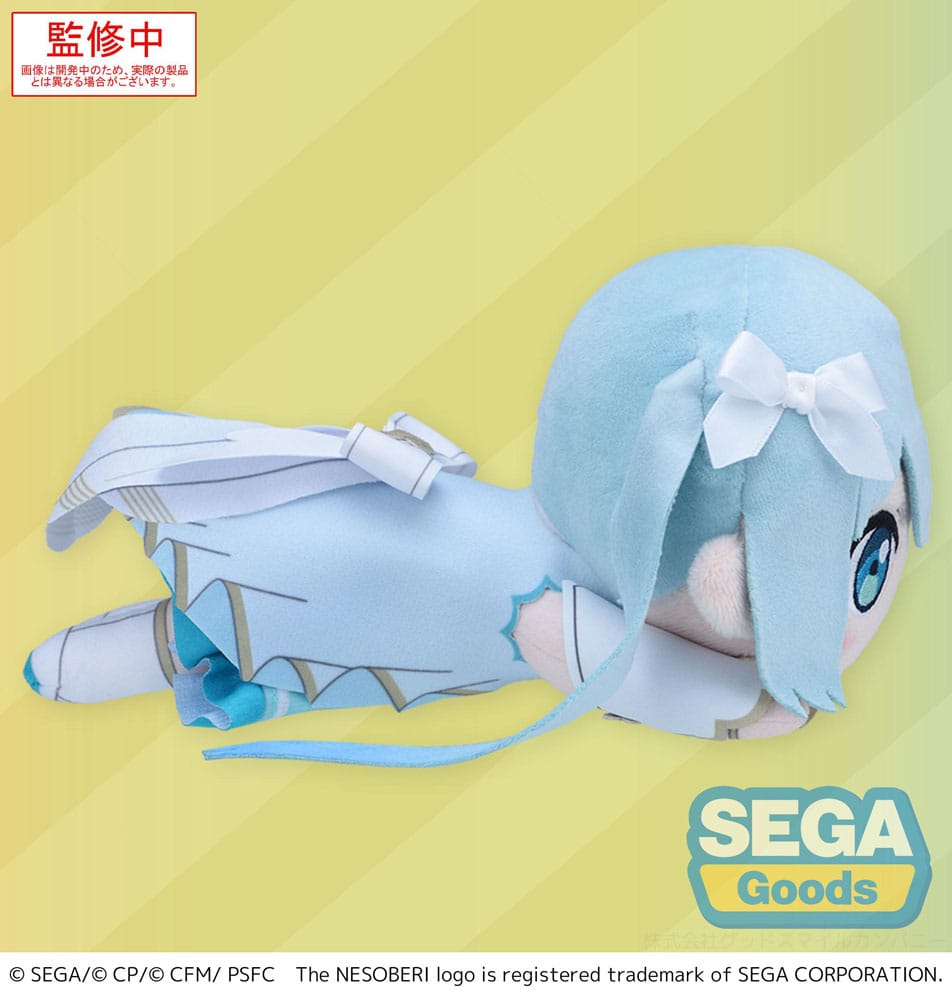 COLORFUL STAGE! The Movie: En Miku som Inte Kan Sjunga Nesoberi Lay-Down Gosedjur Hatsune Miku Unshuttered Sekai 16 cm Sega