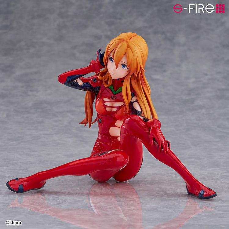 Rebuild of Evangelion S-Fire PVC Figur 1/7 Asuka Langley 12 cm Sega