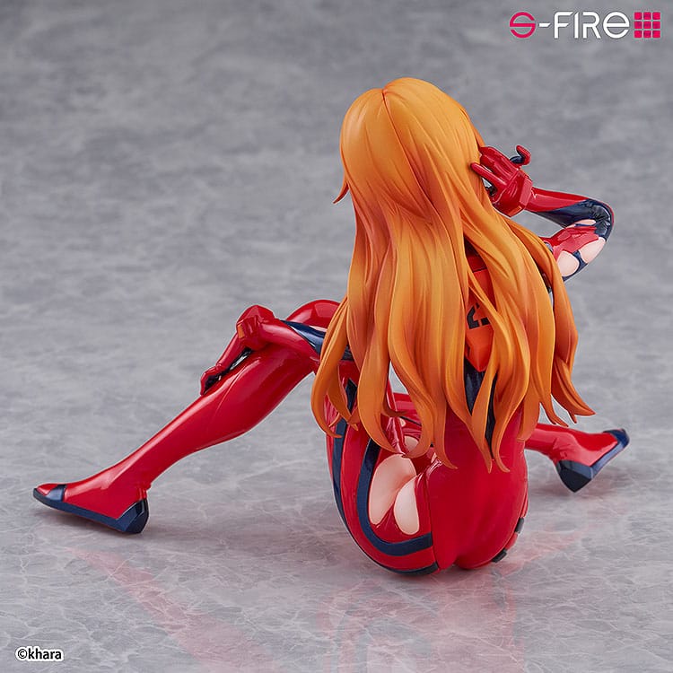 Rebuild of Evangelion S-Fire PVC Figur 1/7 Asuka Langley 12 cm Sega
