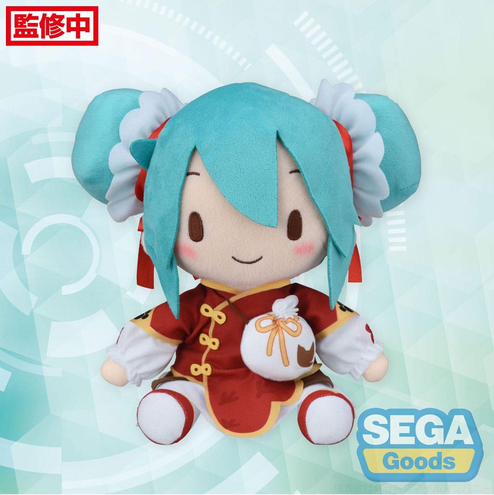 Character Vocal Series 01: Hatsune Miku Fuwa Petit gosedjur - Chinatown Ver. M 22 cm Sega