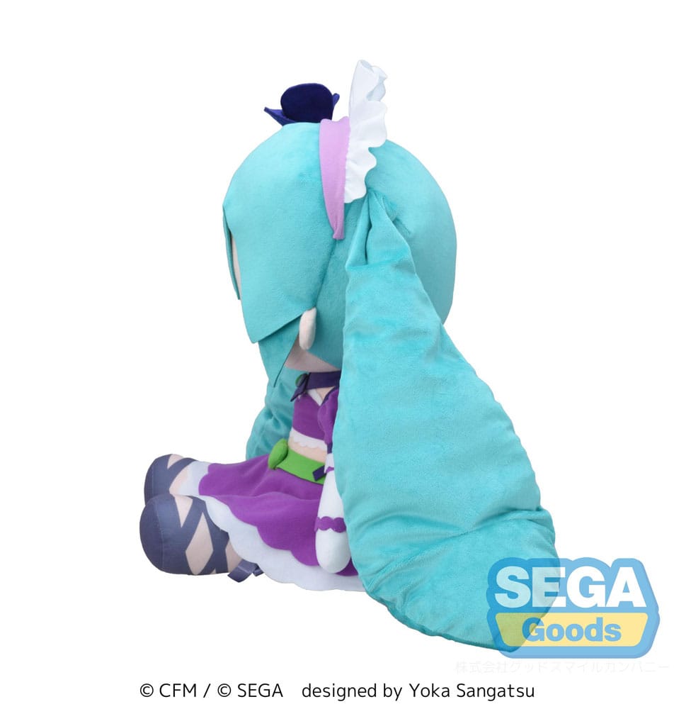 Character Vocal Series 01: Hatsune Miku Fuwa Petit gosedjur – Sparkly Purple 40 cm Sega