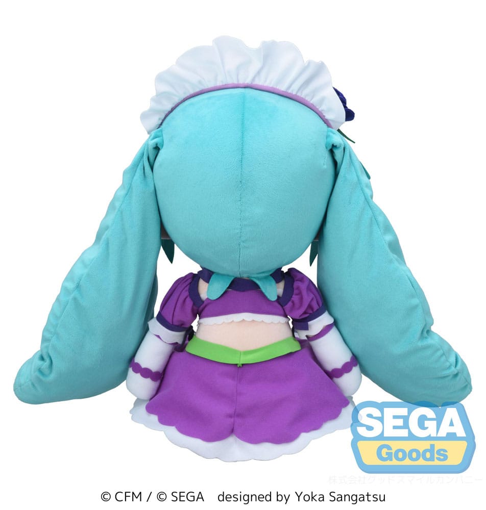 Character Vocal Series 01: Hatsune Miku Fuwa Petit gosedjur – Sparkly Purple 40 cm Sega