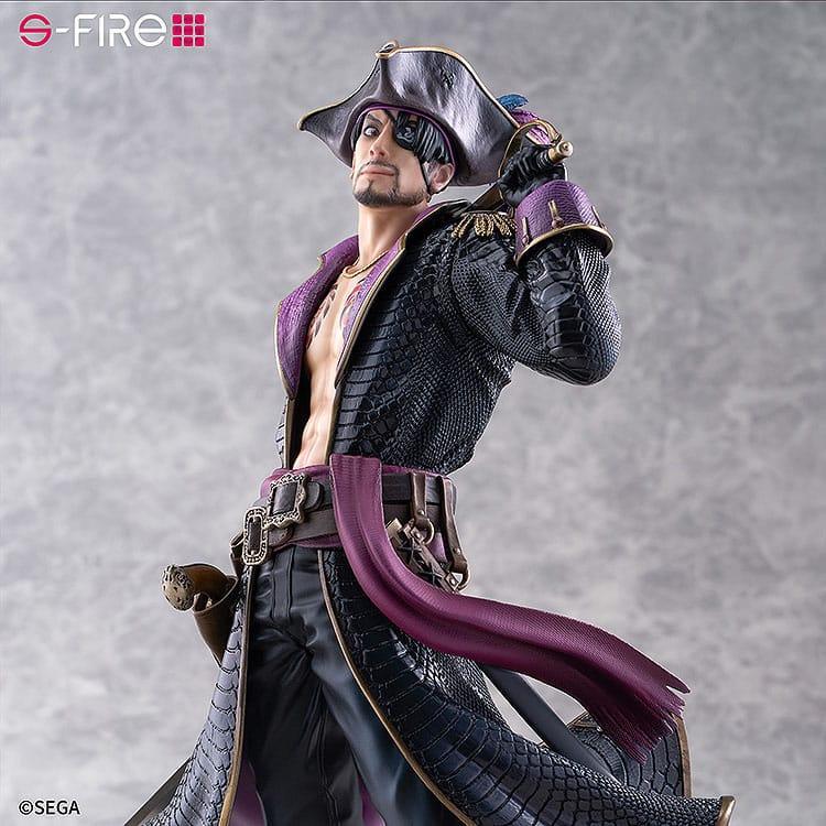 Like a Dragon: Pirate Yakuza i Hawaii S-Fire PVC Figur 1/7 Captain Majima (Goro Majima) 26 cm Sega