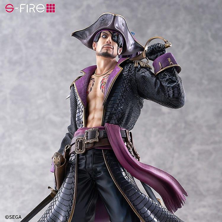 Like a Dragon: Pirate Yakuza i Hawaii S-Fire PVC Figur 1/7 Captain Majima (Goro Majima) 26 cm Sega