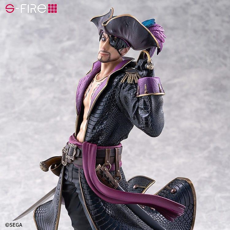 Like a Dragon: Pirate Yakuza i Hawaii S-Fire PVC Figur 1/7 Captain Majima (Goro Majima) 26 cm Sega