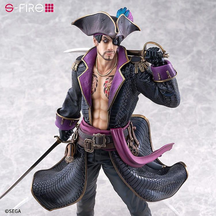 Like a Dragon: Pirate Yakuza i Hawaii S-Fire PVC Figur 1/7 Captain Majima (Goro Majima) 26 cm Sega