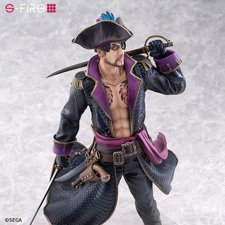 Like a Dragon: Pirate Yakuza i Hawaii S-Fire PVC Figur 1/7 Captain Majima (Goro Majima) 26 cm Sega
