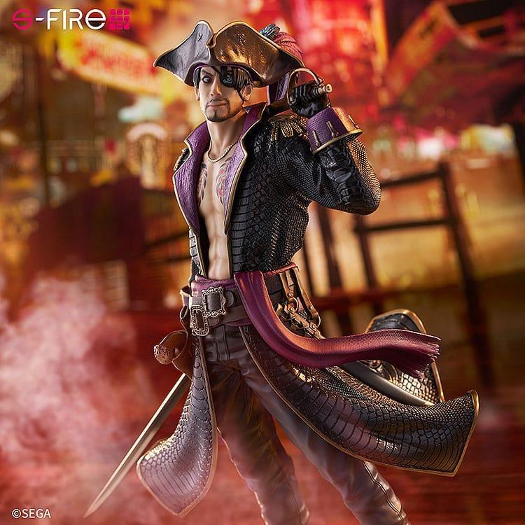 Like a Dragon: Pirate Yakuza i Hawaii S-Fire PVC Figur 1/7 Captain Majima (Goro Majima) 26 cm Sega