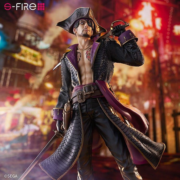 Like a Dragon: Pirate Yakuza i Hawaii S-Fire PVC Figur 1/7 Captain Majima (Goro Majima) 26 cm Sega