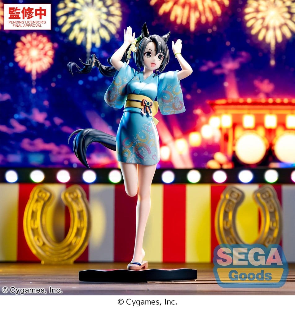 Uma Musume Pretty Derby XStellar PVC-figur Satono Crown: Tracen Ondo 22 cm