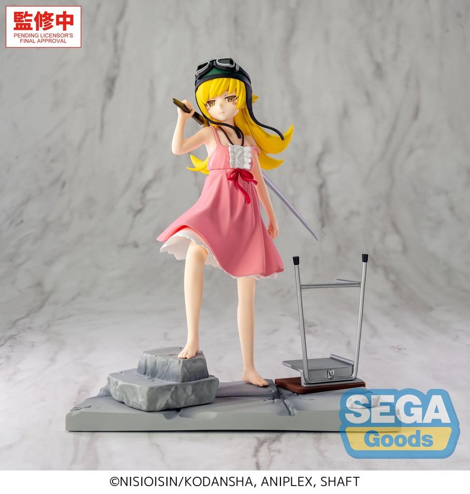 Monogatari Series XStellar PVC-figur Shinobu Oshino 18 cm