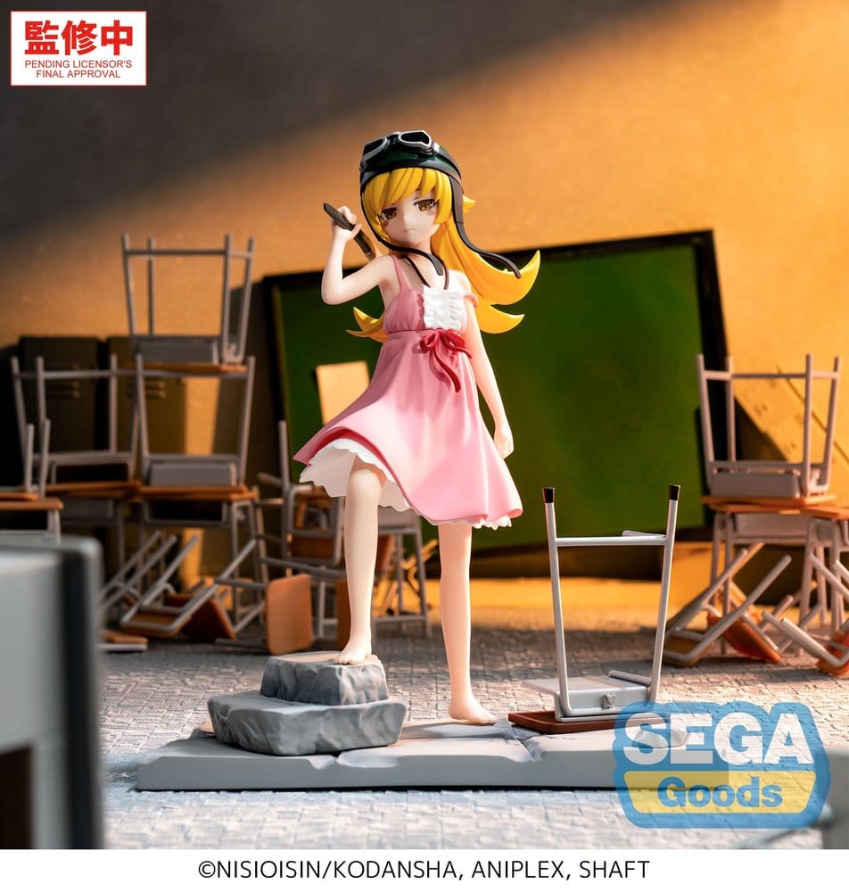 Monogatari Series XStellar PVC-figur Shinobu Oshino 18 cm