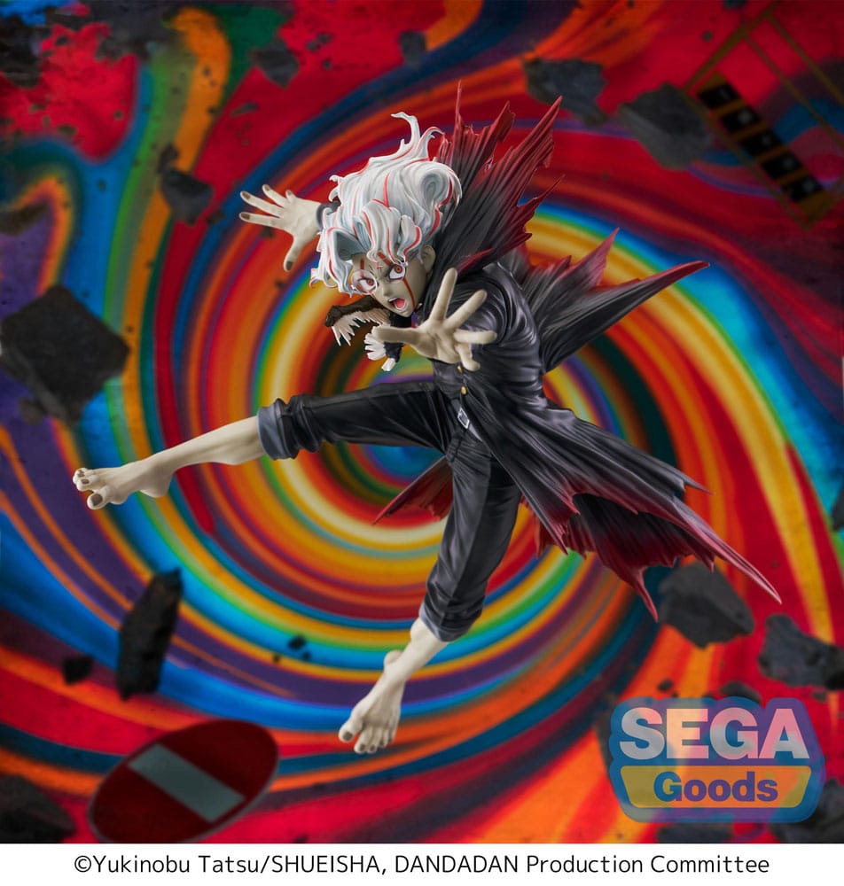 Dandadan FIGURIZMa PVC Figur Okarun Transformations Nyckelvisuellt Ver. 25 cm Sega