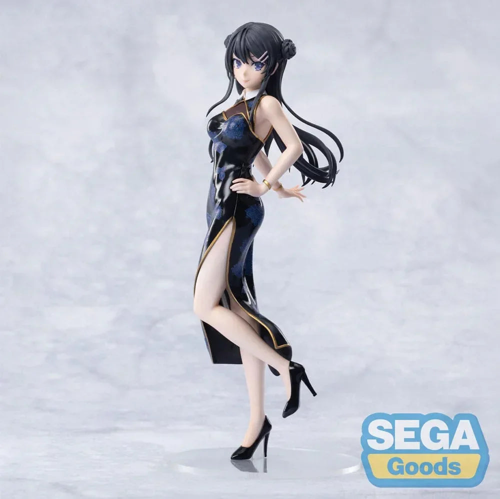 Rascal Does Not Dream Series XStellar PVC Figur Mai Sakurajima i Kinesisk Klänning – 22 cm Sega