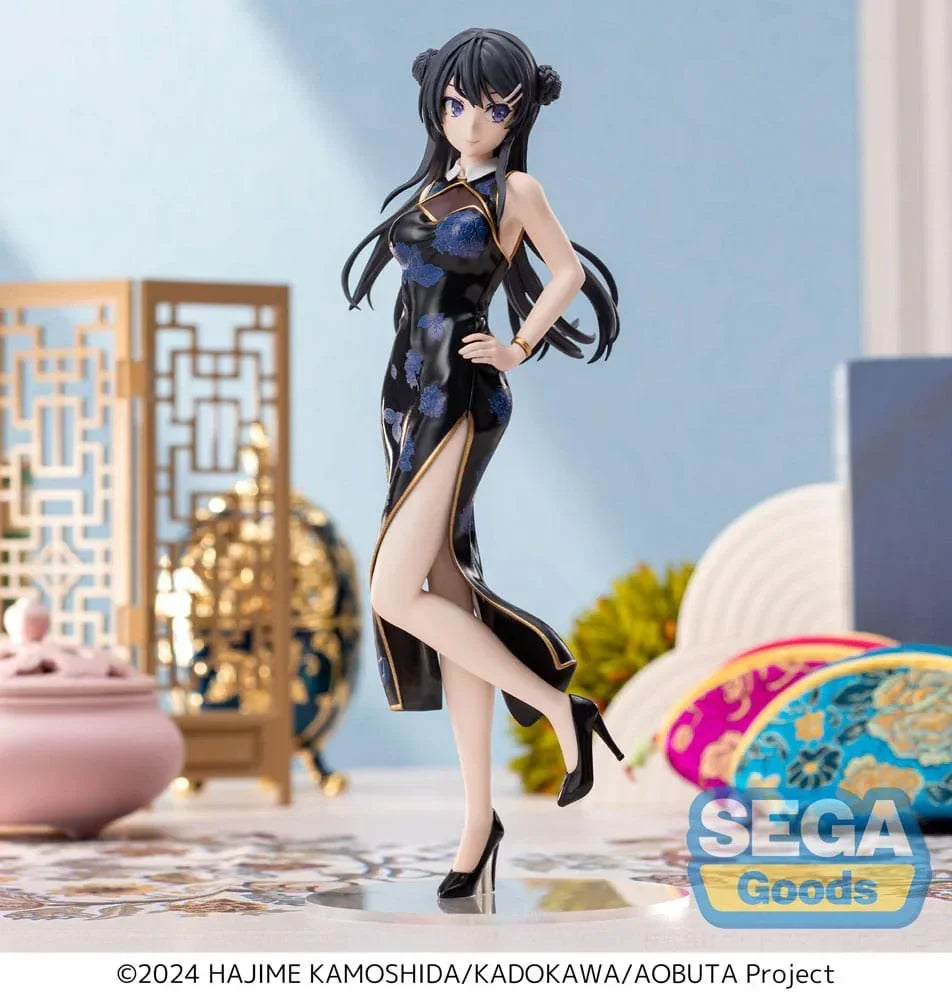 Rascal Does Not Dream Series XStellar PVC Figur Mai Sakurajima i Kinesisk Klänning – 22 cm Sega