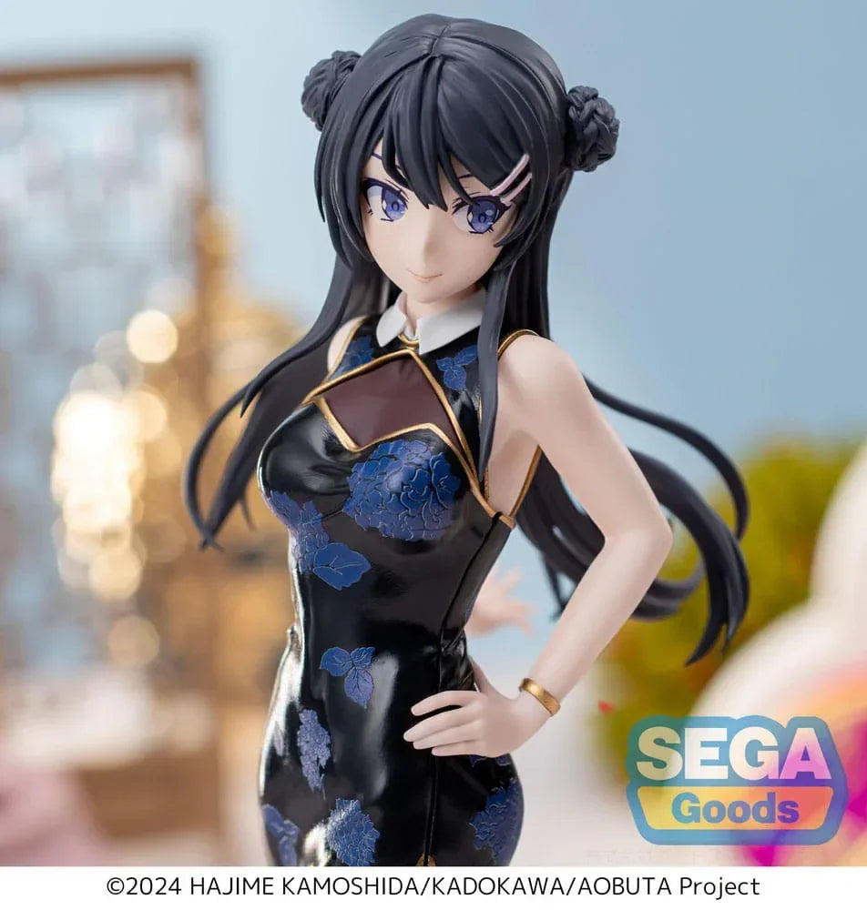 Rascal Does Not Dream Series XStellar PVC Figur Mai Sakurajima i Kinesisk Klänning – 22 cm Sega