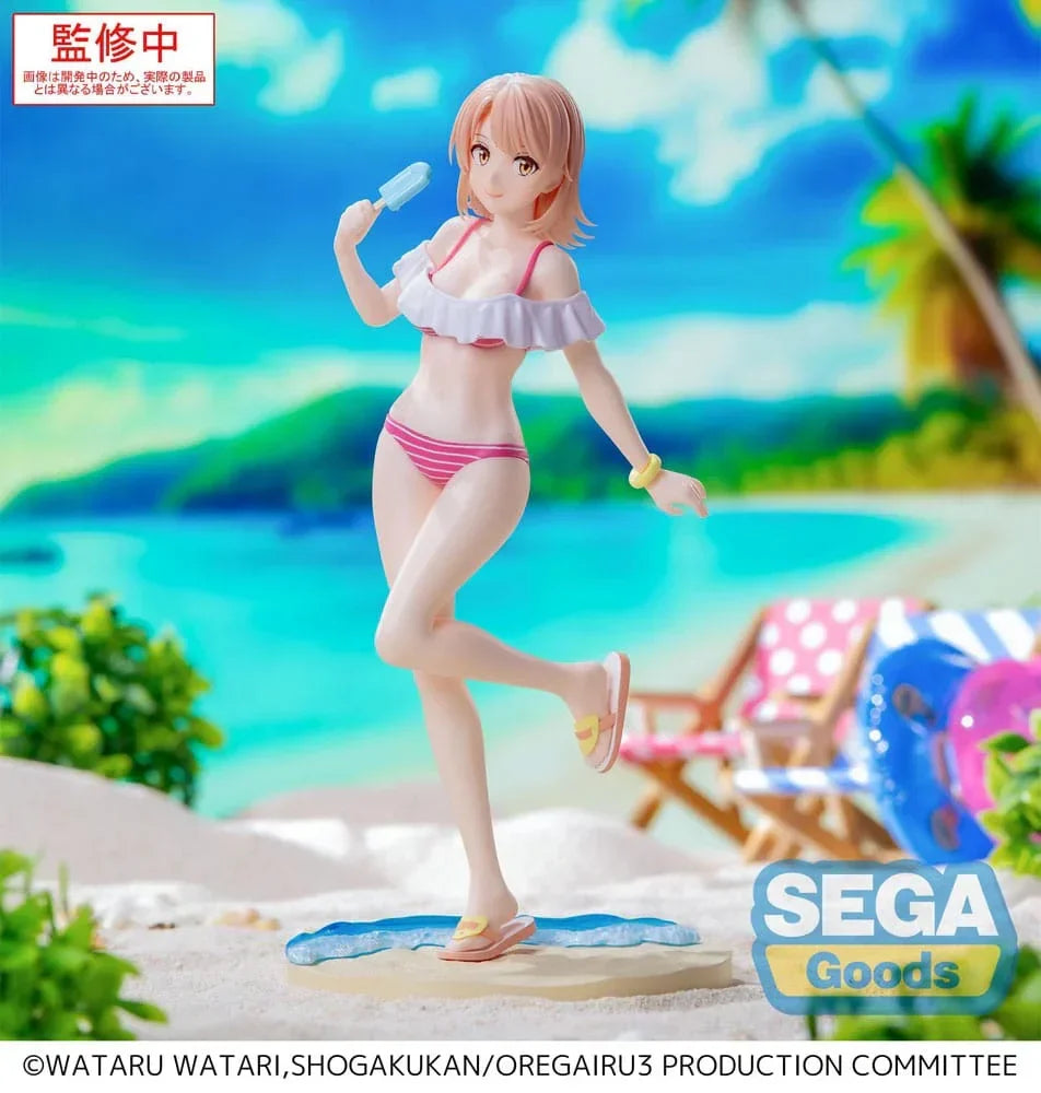My Teen Romantic Comedy SNAFU Climax Luminasta PVC Figur Iroha Isshiki Midsummer Tokyo Bay 20 cm Sega