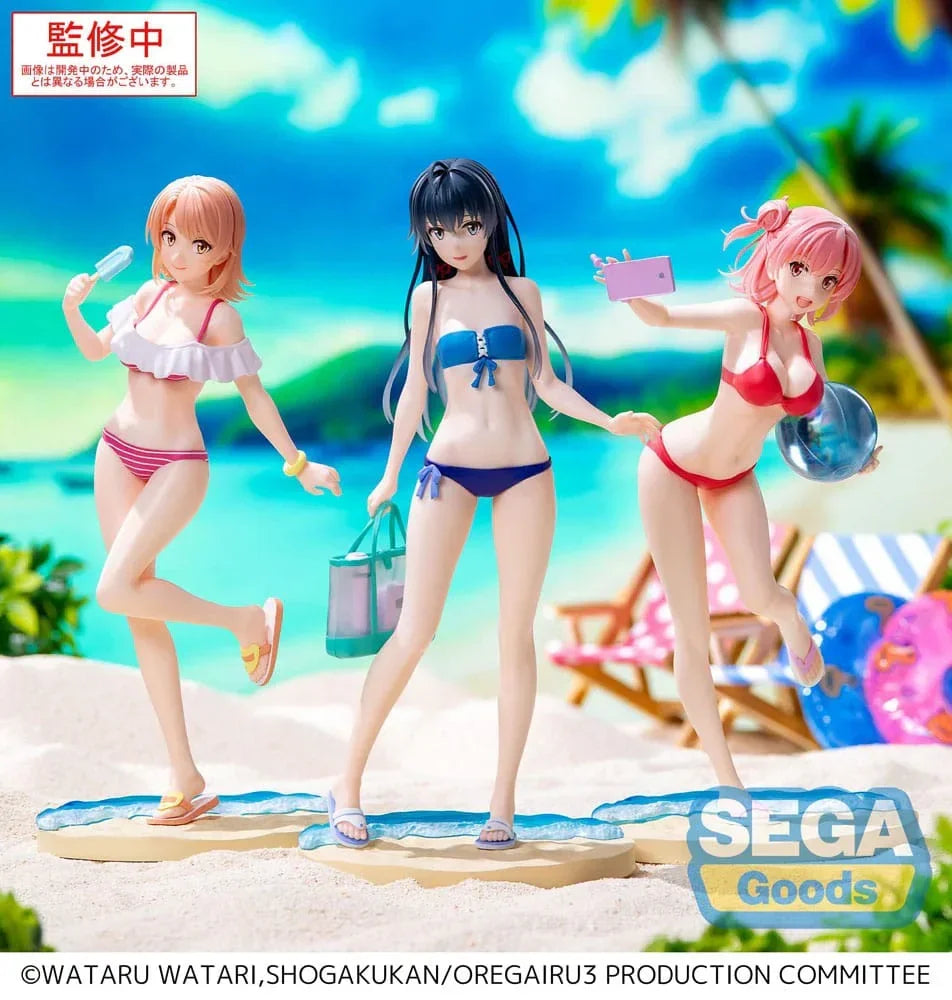 My Teen Romantic Comedy SNAFU Climax Luminasta PVC Figur Iroha Isshiki Midsummer Tokyo Bay 20 cm Sega