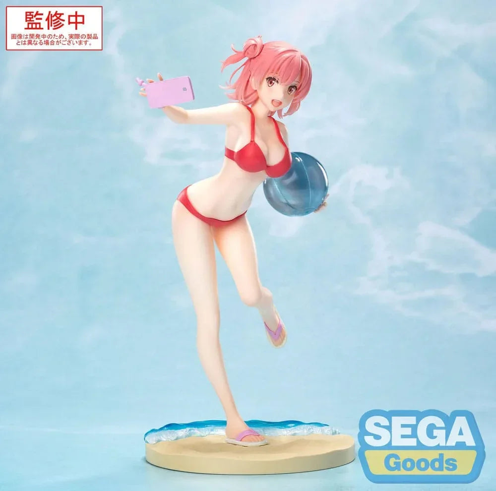 My Teen Romantic Comedy SNAFU Climax Luminasta PVC Figur Yui Yuigahama Midsummer Tokyo Bay - 19 cm Sega