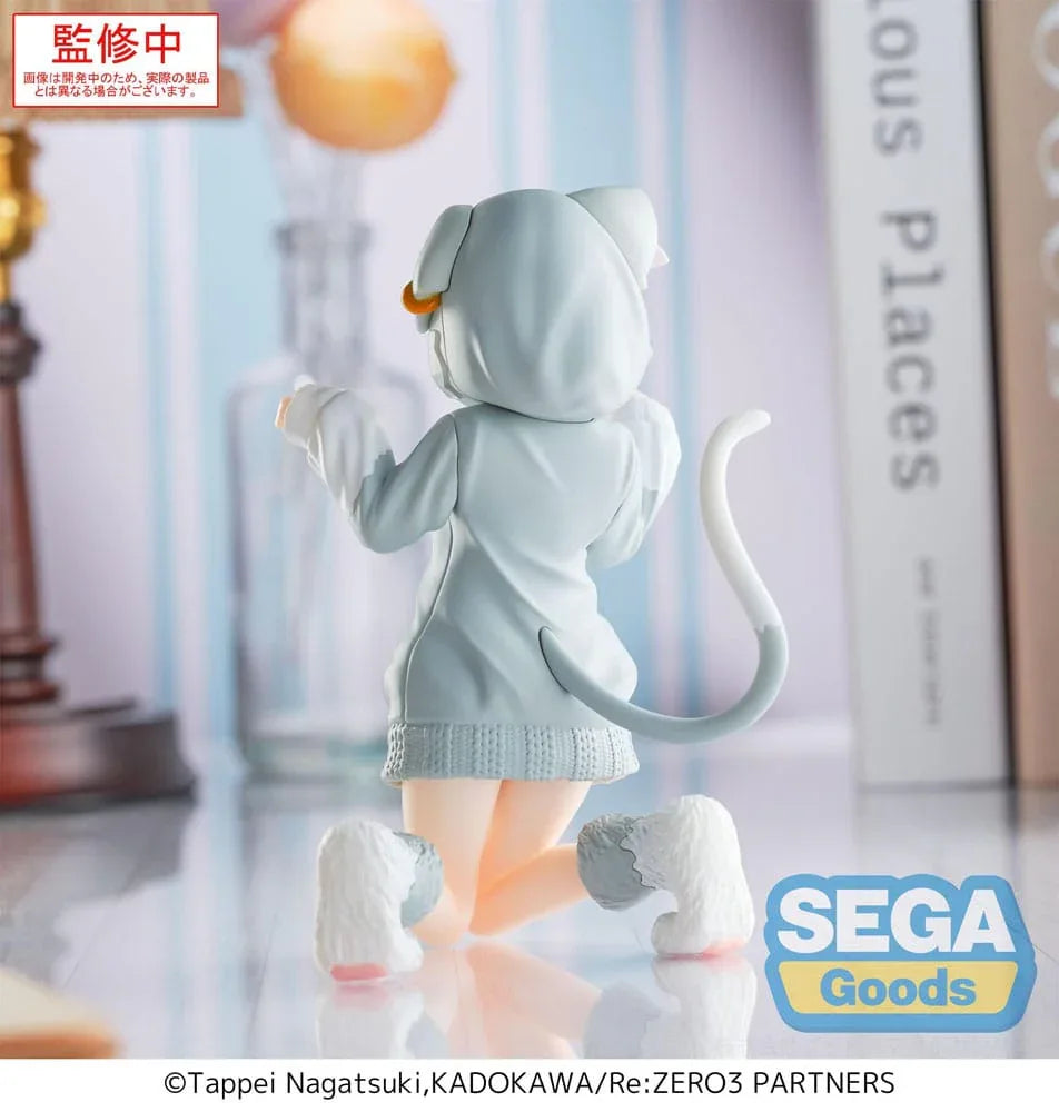 Re:Zero Starting Life in Another World Yumemirize PVC Figur Ram Mofumofu Pack 11 cm Sega